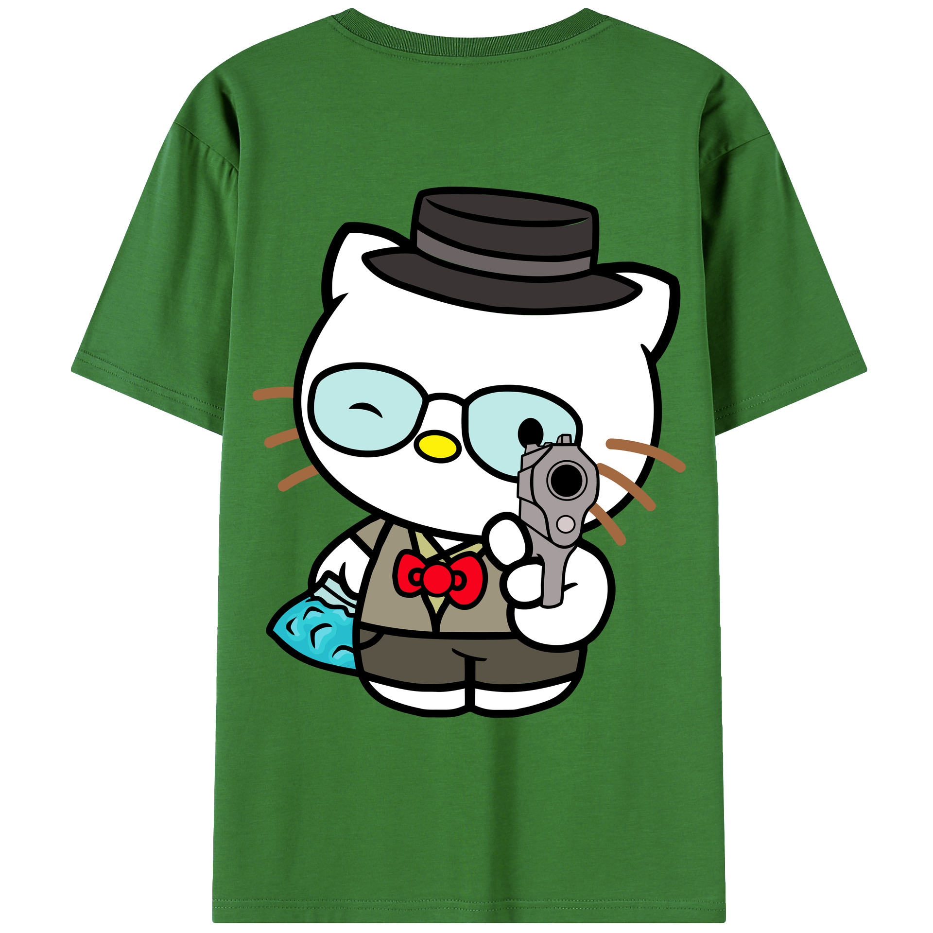 （画像用） Hello Kitty ハローキティ レディース半袖Tシャツ(バックプリント)